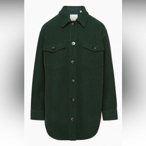 COPY - Aritzia Wilfred Ganna Jacket in Scarab